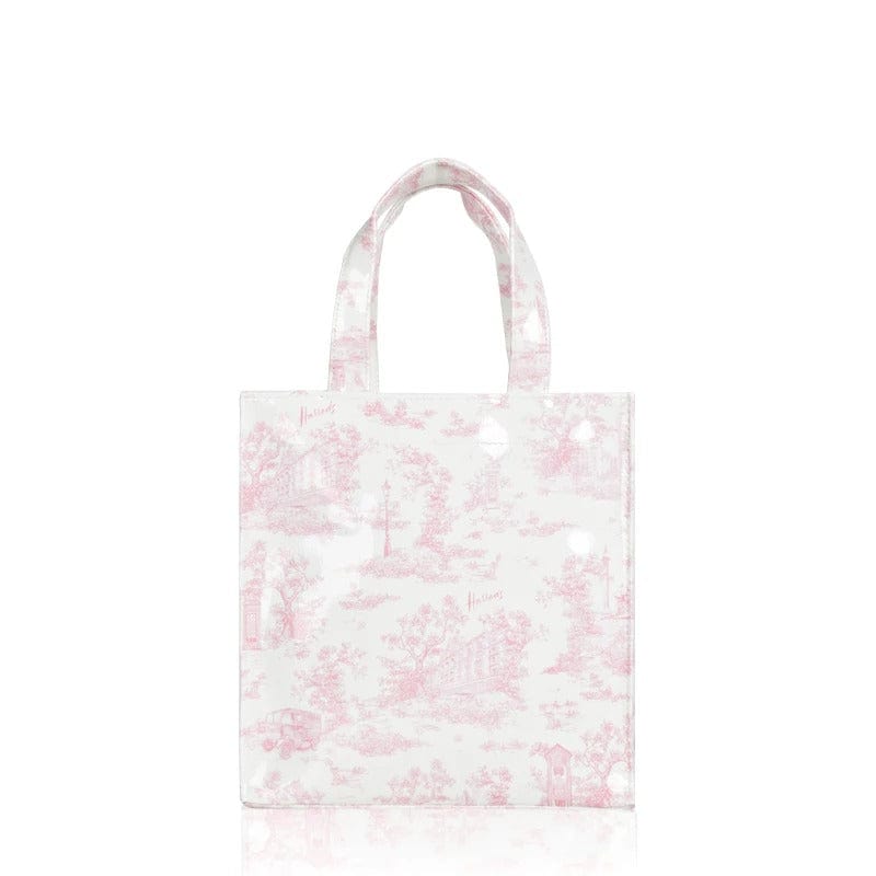 Vintage Painting PVC Waterproof Shopping Bag – Aesthetic Women’s Shopper Tote &