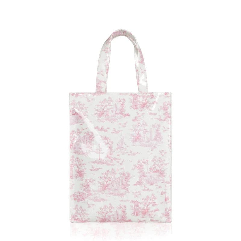 Vintage Painting PVC Waterproof Shopping Bag – Aesthetic Women’s Shopper Tote &