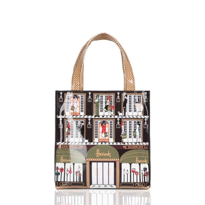 Vintage Painting PVC Waterproof Shopping Bag – Aesthetic Women’s Shopper Tote &