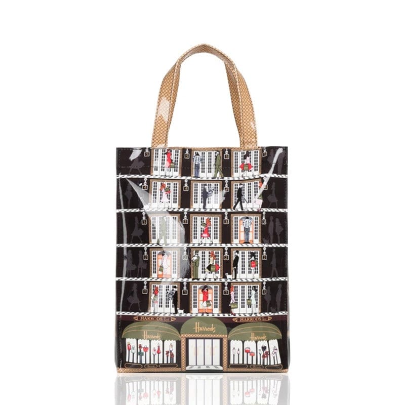 Vintage Painting PVC Waterproof Shopping Bag – Aesthetic Women’s Shopper Tote &