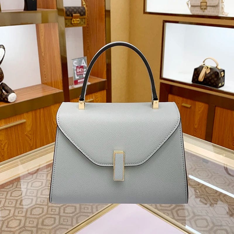 Fashion Shoulder Bags for Women | Genuine Leather Designer Envelope Handbag, Top
