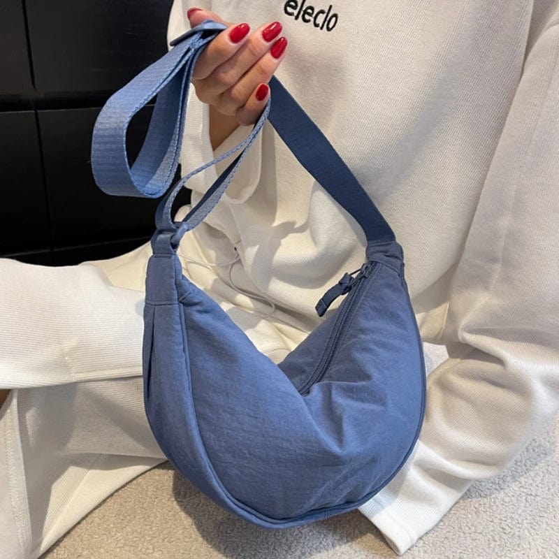 Casual Nylon Hobos Crossbody Bag – Large Capacity Designer Shoulder Tote, Travel