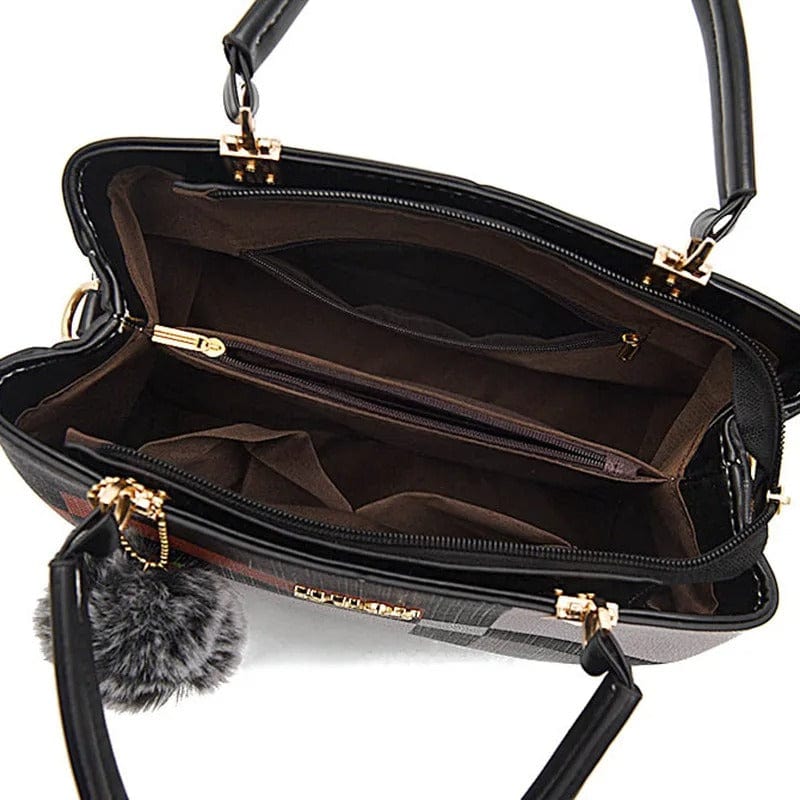 Eleganza PU Leather Designer Handbag – Chic Messenger Crossbody Bag