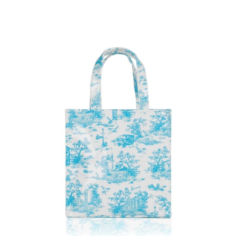 Vintage Painting PVC Waterproof Shopping Bag – Aesthetic Women’s Shopper Tote &