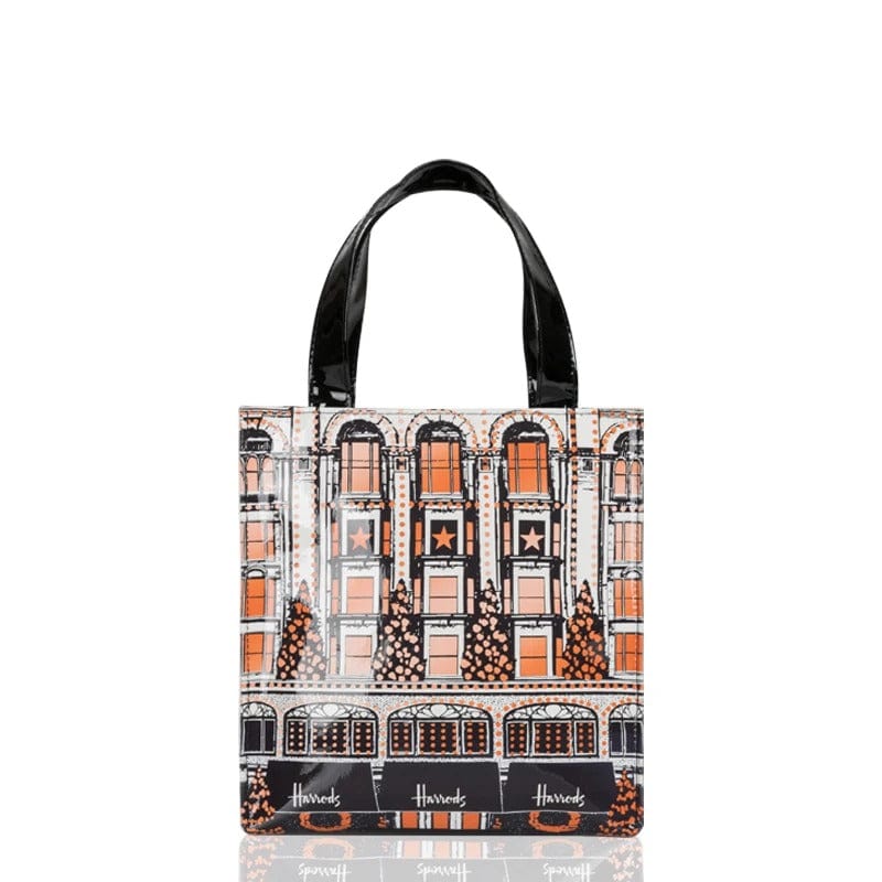 Vintage Painting PVC Waterproof Shopping Bag – Aesthetic Women’s Shopper Tote &