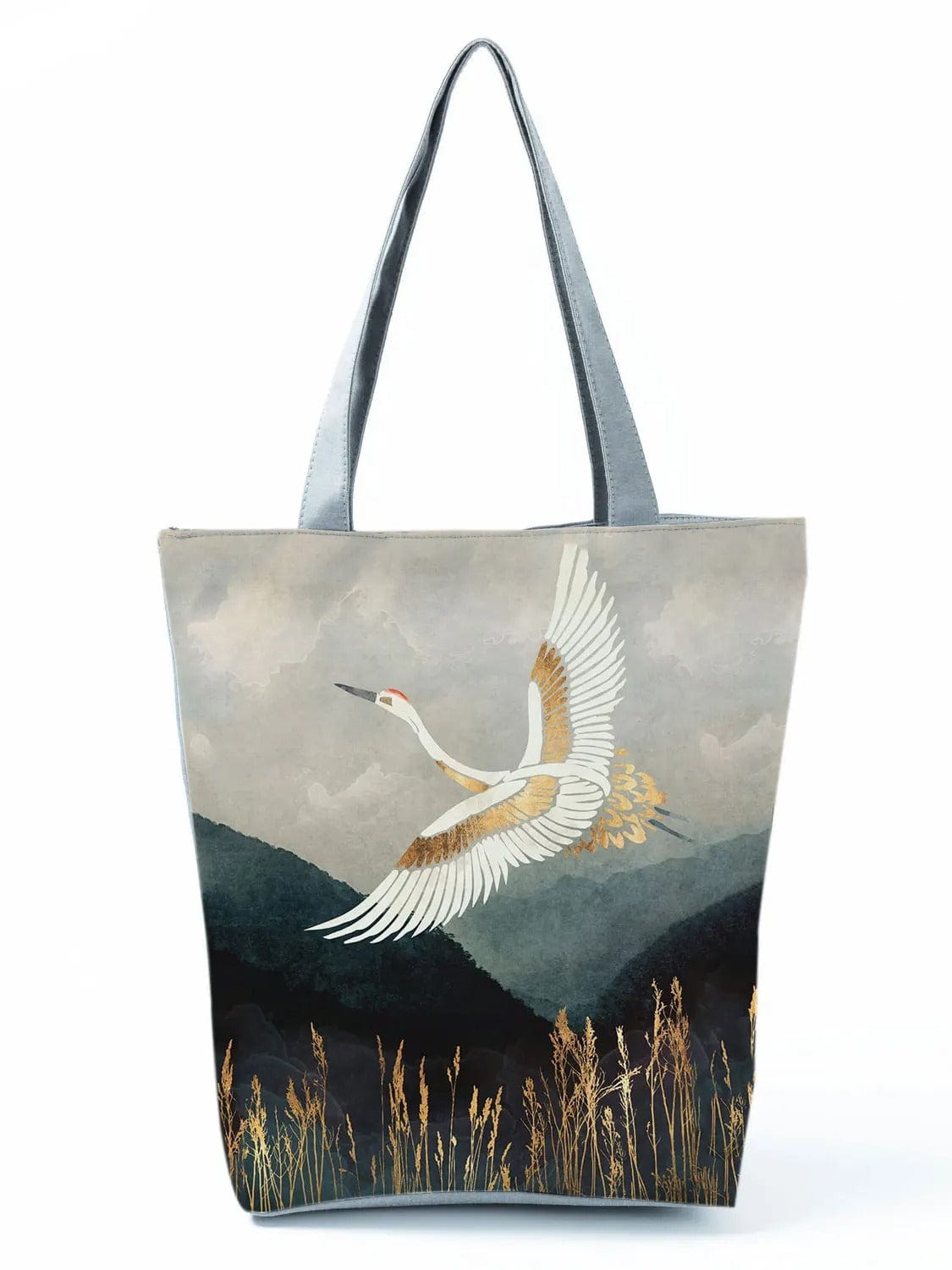 Foldable High Capacity Shoulder Bag, Eco-Friendly- Cartoon Bag