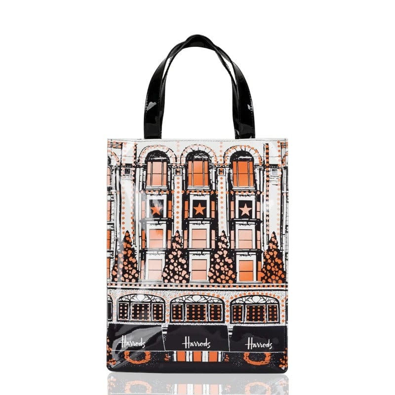 Vintage Painting PVC Waterproof Shopping Bag – Aesthetic Women’s Shopper Tote &