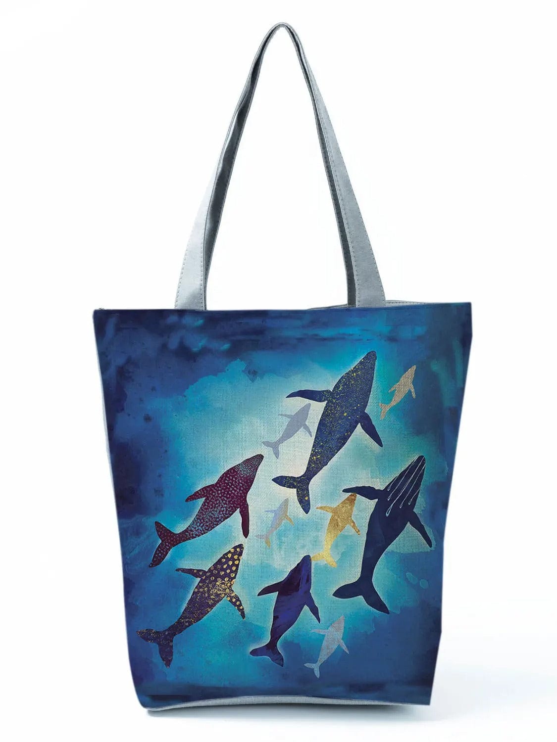 Foldable High Capacity Shoulder Bag, Eco-Friendly- Cartoon Bag