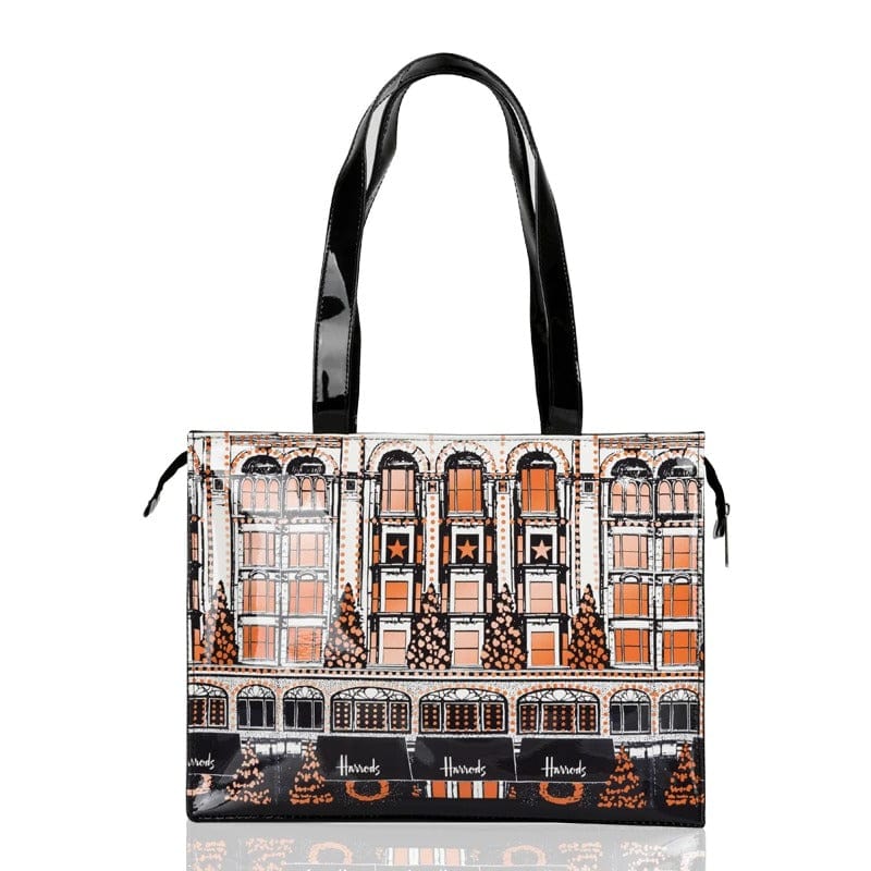 Vintage Painting PVC Waterproof Shopping Bag – Aesthetic Women’s Shopper Tote &