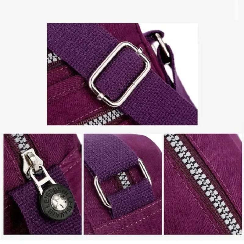 Waterproof Nylon Women’s Messenger Bag – Small Crossbody Shoulder Bag, High-Quality