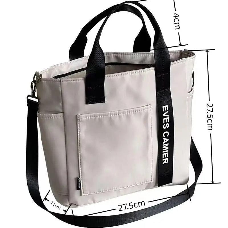 ylonMax Waterproof Casual Tote Bag - Large Capacity Shoulder Bag for School