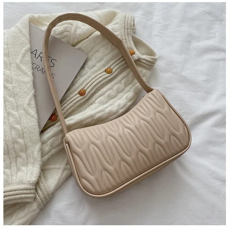 Fashion PU Leather Handbag for Women | Casual Solid Messenger Shoulder Bag, Luxury