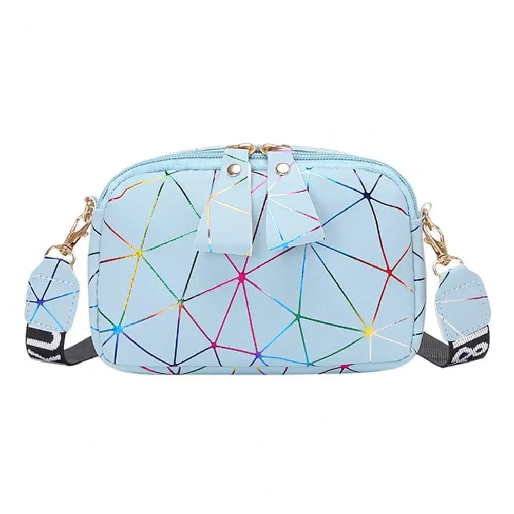 New Small Zipper Crossbody Bag for Women – PU Leather Shoulder Messenger Handbag