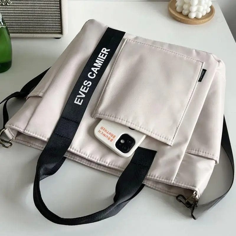 ylonMax Waterproof Casual Tote Bag - Large Capacity Shoulder Bag for School