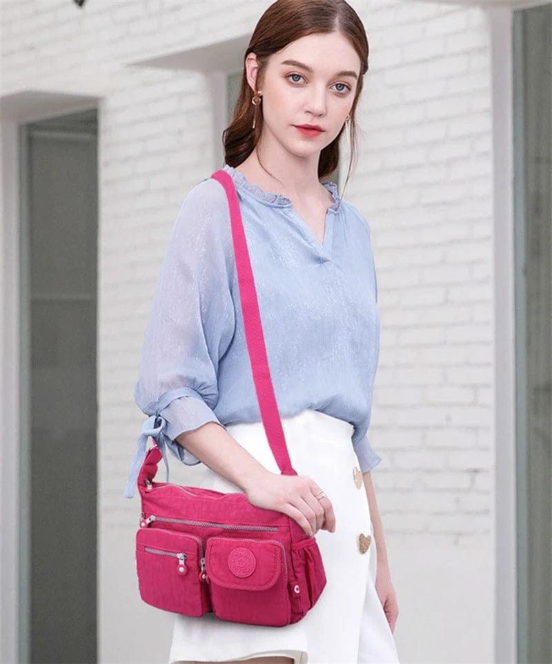 High-Quality A4 Messenger Shoulder Bag for Men & Women – Large Capacity Waterproof