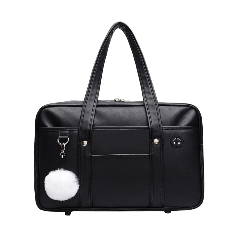 Anime-Inspired PU Shoulder Bag for Junior High School Students – Casual Tote Handbag