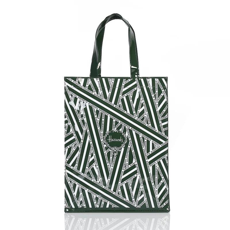 Vintage Painting PVC Waterproof Shopping Bag – Aesthetic Women’s Shopper Tote &