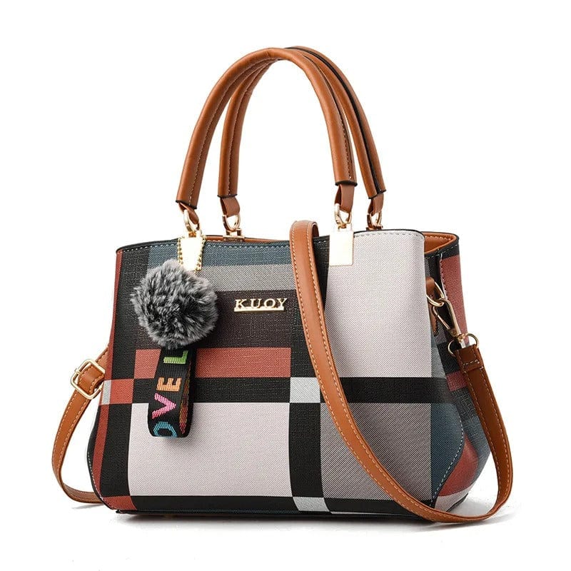 Eleganza PU Leather Designer Handbag – Chic Messenger Crossbody Bag