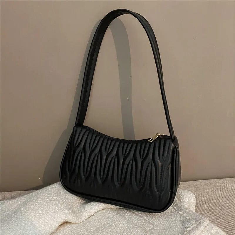 Fashion PU Leather Handbag for Women | Casual Solid Messenger Shoulder Bag, Luxury