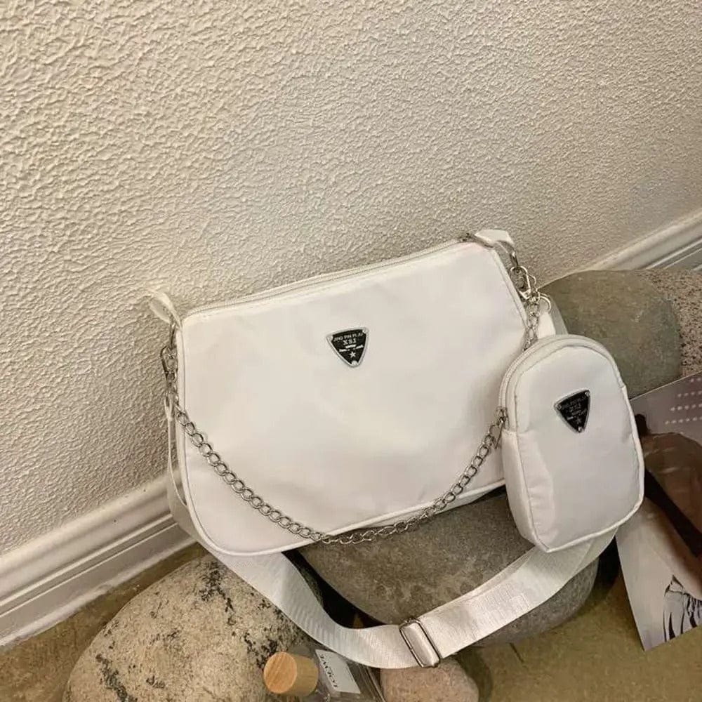 Fashionable 2-in-1 Sling Bag Set – Women’s Casual Handbag & Crossbody Shoulder Bag