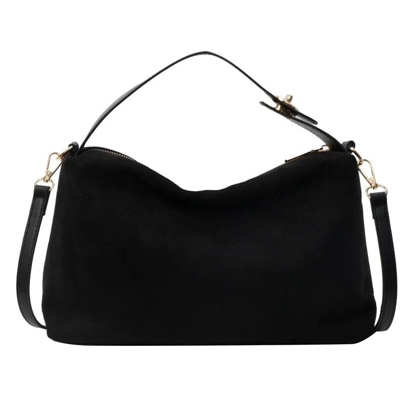 Advanced Retro Women's Shoulder Bag – Textured Frosted Large Capacity