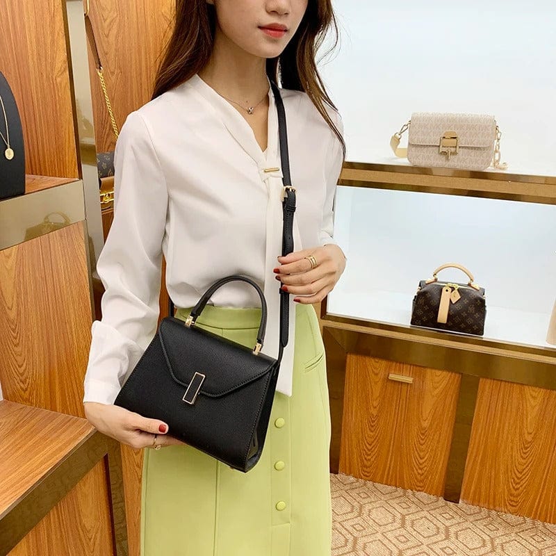 Fashion Shoulder Bags for Women | Genuine Leather Designer Envelope Handbag, Top