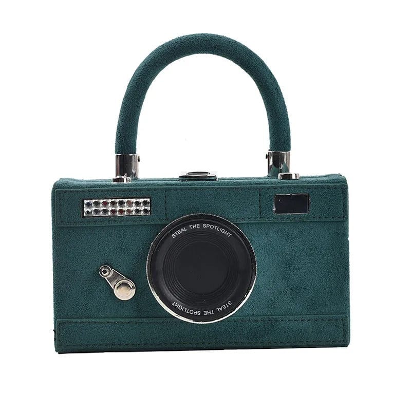 SnapChic 2023 Personalized Camera Shape Clutch – Mini Crossbody Shoulder Bag for Women