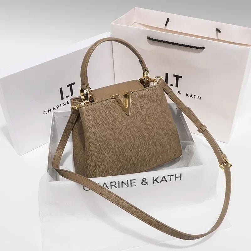 Elegant Women’s Top-Handle Bag – Versatile Mommy Crossbody & Commuter Bag, Spring