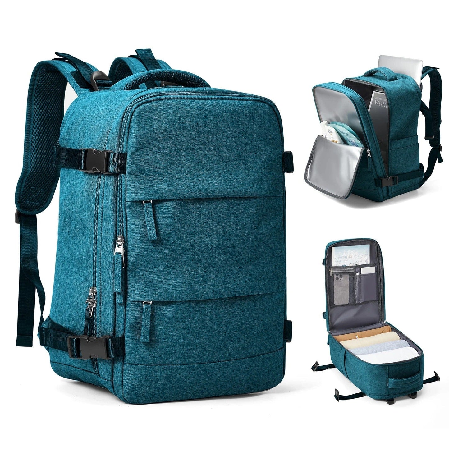 Travel Backpack for Ryanair | 40x20x25 Cabin Bag for Women & Men, Leisure School Laptop