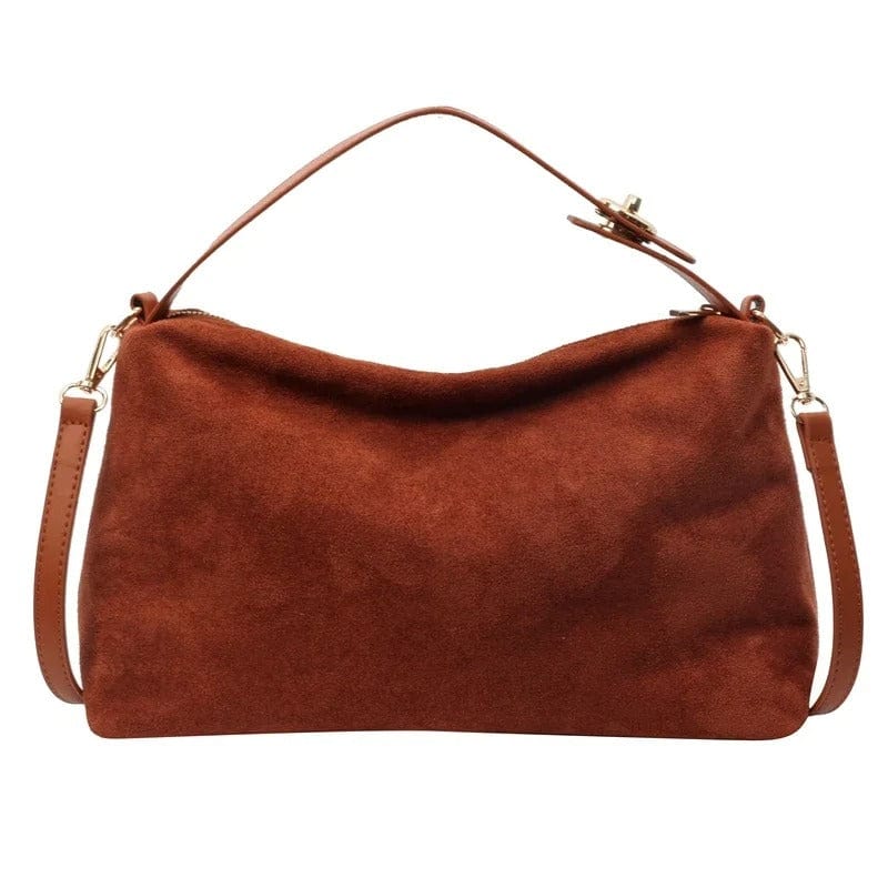 Advanced Retro Women's Shoulder Bag – Textured Frosted Large Capacity