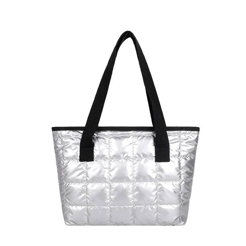 AutumnLuxe Quilted Large Tote Handbag for Women