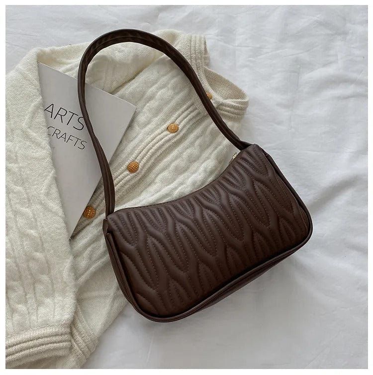 Fashion PU Leather Handbag for Women | Casual Solid Messenger Shoulder Bag, Luxury