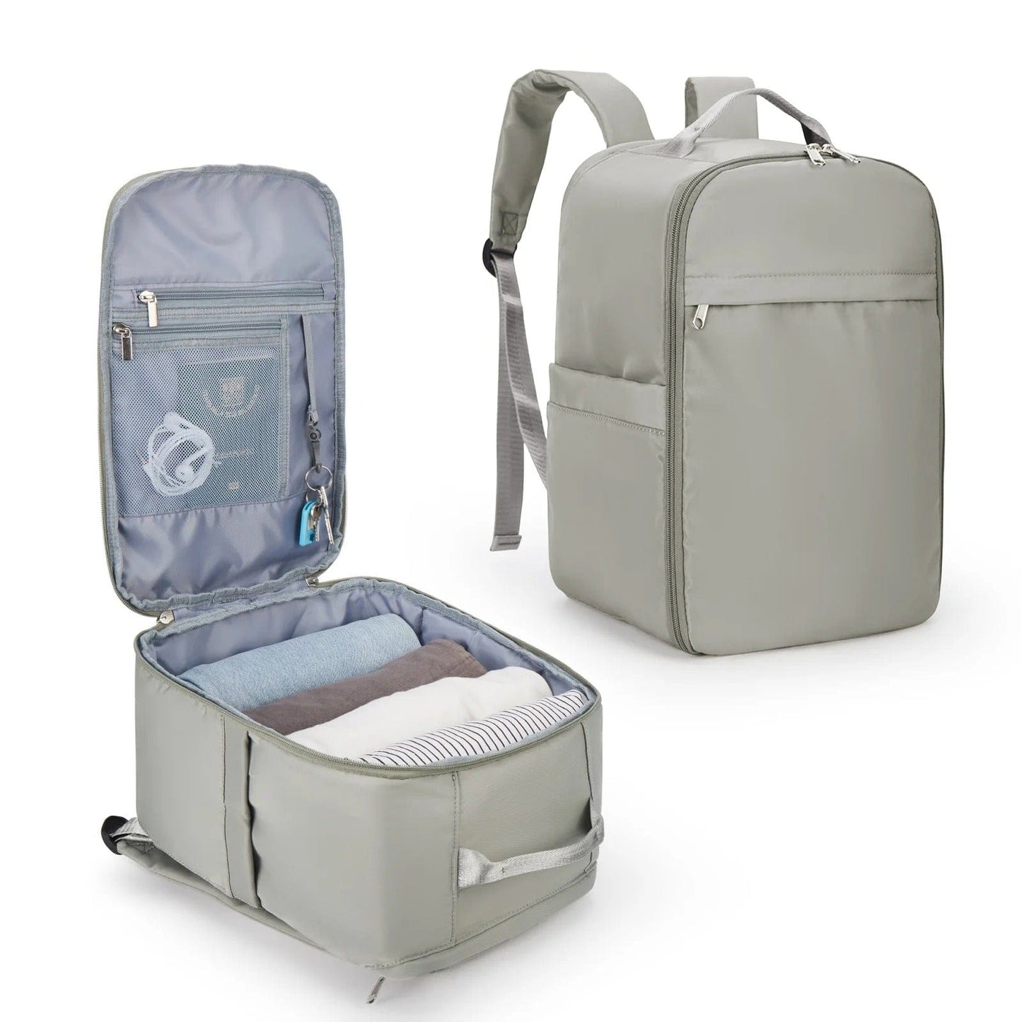 Ryanair & EasyJet Cabin Bag – 40x20x25 Travel Backpack, Laptop Backpack for