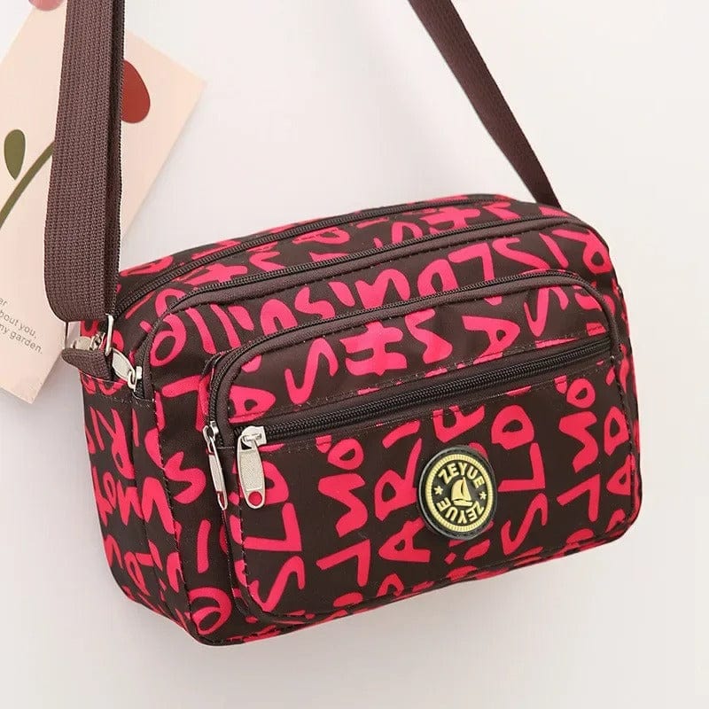 New Cloth Casual Backpack Messenger Nylon Canvas Bag Shoulder Middle-aged Mother Handbag Oxford Cloth Women's Crossbody Bag