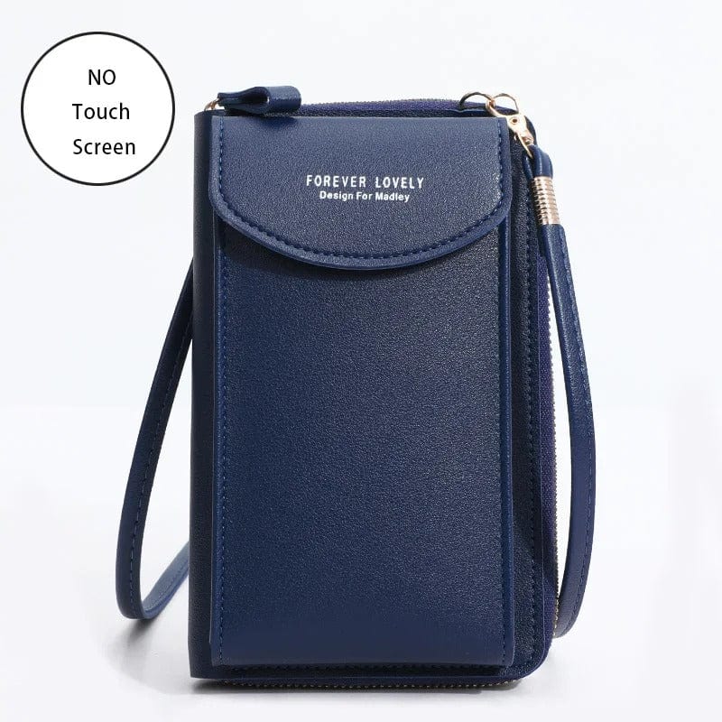 Buylor Mini Leather Touch Screen Crossbody Wallet - Chic Shoulder Bag for Women