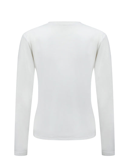 Women's Solid Thermal Long Sleeve Shirt