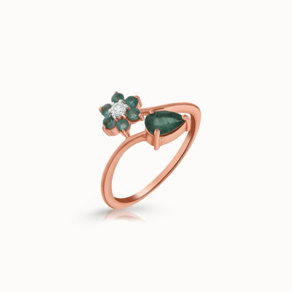 Esme Finger Ring Elegant Statement Jewelry