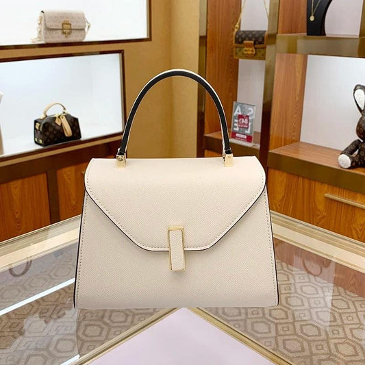 Fashion Shoulder Bags for Women | Genuine Leather Designer Envelope Handbag, Top