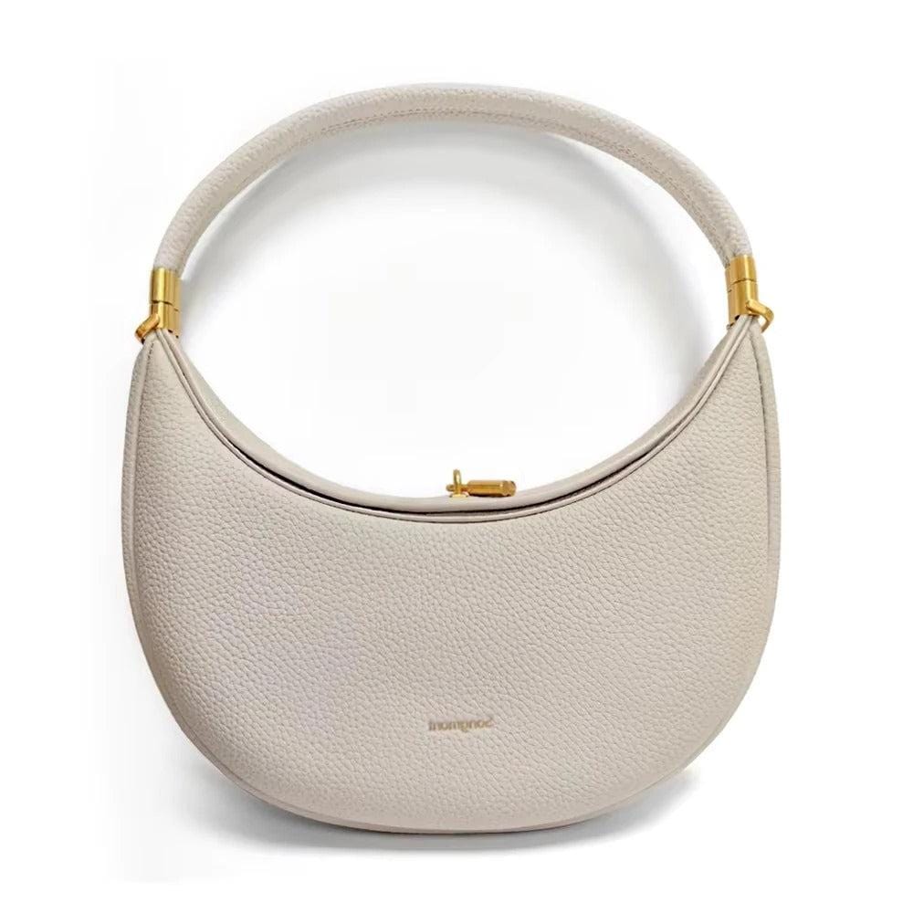 Luxe Half Moon Women's Shoulder Bag – Designer Crossbody & Underarm Handbag