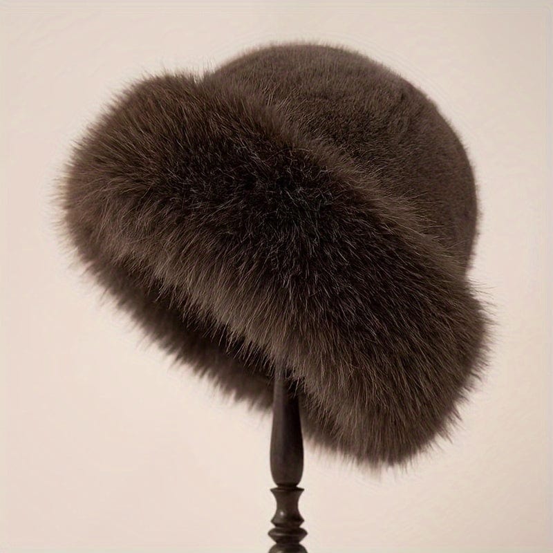 Luxurious Large Faux Fur Hat