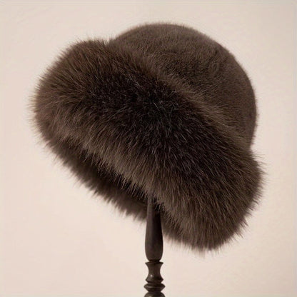 Luxurious Large Faux Fur Hat