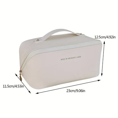 Minimalist Zipper Pouch Lightweight Makeup and Travel Toiletry Bag