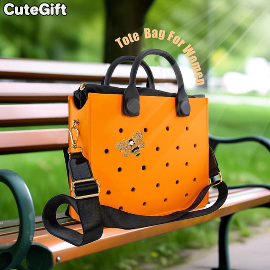 EVA Large Leather Shoulder Bag – Waterproof Tote Bag for Women | Casual Beach &