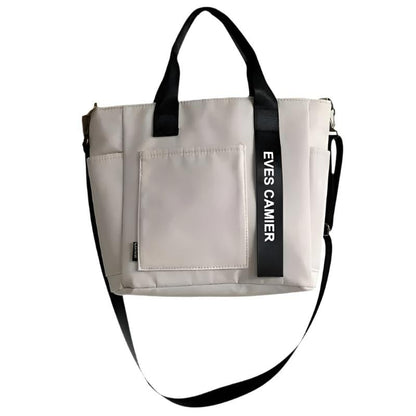 ylonMax Waterproof Casual Tote Bag - Large Capacity Shoulder Bag for School