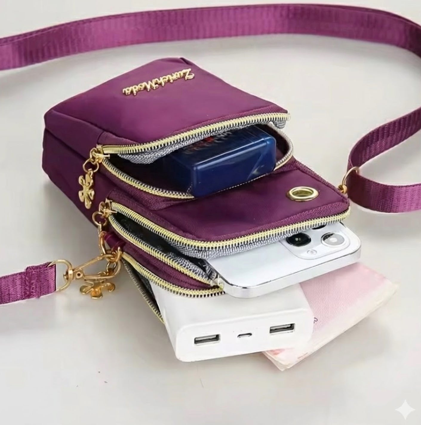 Zurichmoda 2025 Slant Mini Bag für Dame