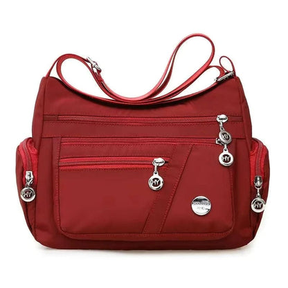 BreezeCarry Waterproof Crossbody Tote Bag - Large Capacity,