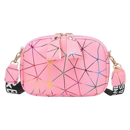 New Small Zipper Crossbody Bag for Women – PU Leather Shoulder Messenger Handbag