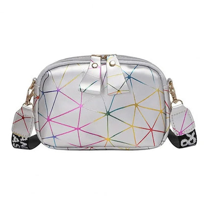 New Small Zipper Crossbody Bag for Women – PU Leather Shoulder Messenger Handbag