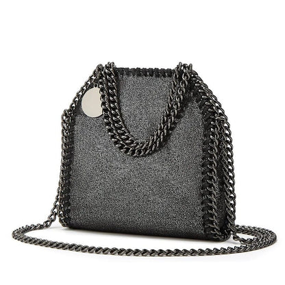 Luxury Designer Quilted Chain Crossbody Bag for Women – Elegant Shoulder Handbag