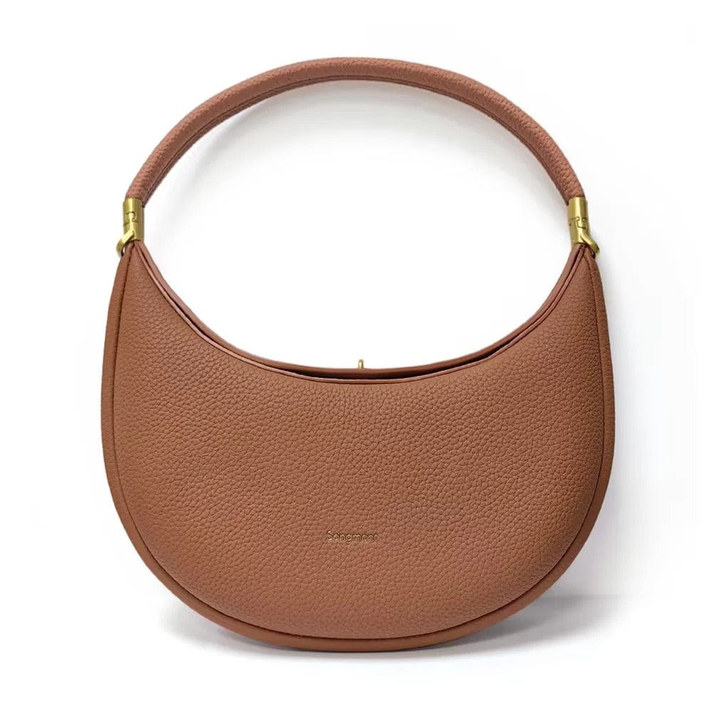 Luxe Half Moon Women's Shoulder Bag – Designer Crossbody & Underarm Handbag